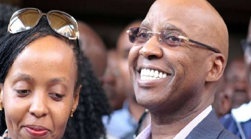 Jimmy Wanjigi and Wife